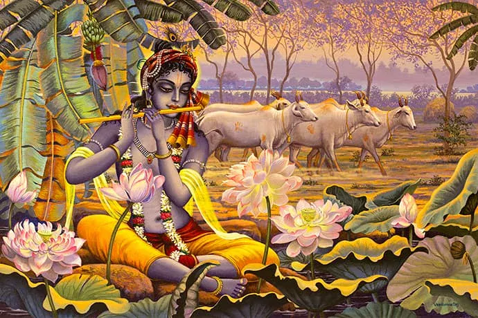 Krishna Evening flute