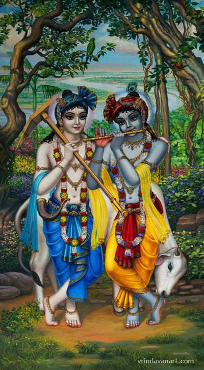 Krishna and Balaram